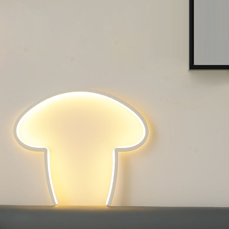 Contemporary Creative Line Mushroom Aluminium Silicone USB LED Table Lamp for Bedroom