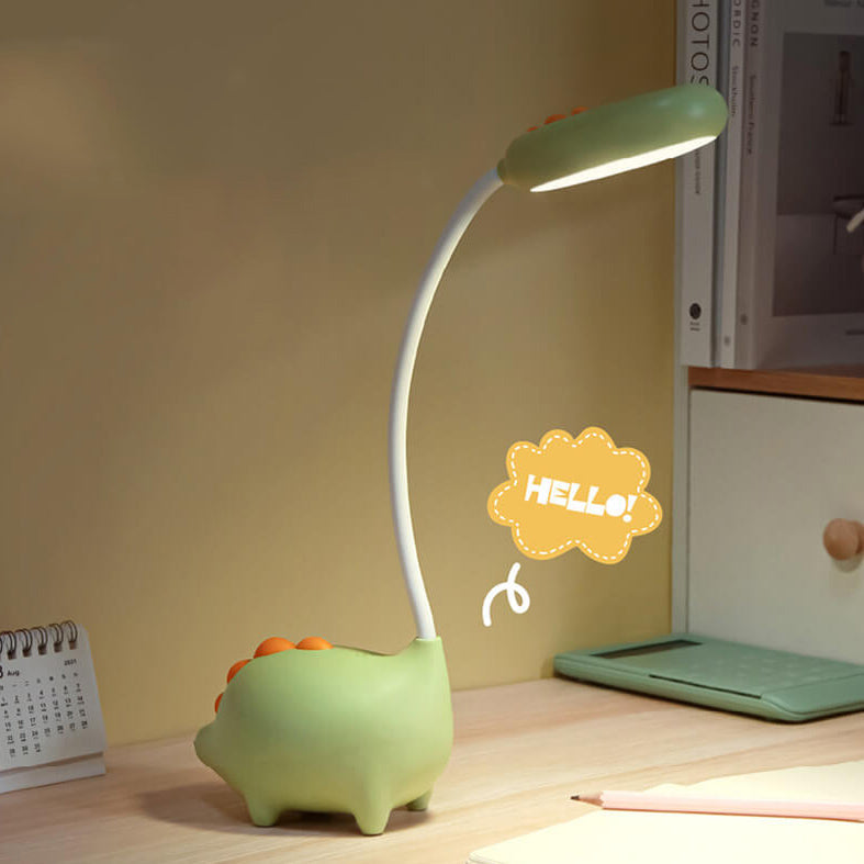 Cartoon Dinosaur LED Desk Lamp Rechargeable Night Light