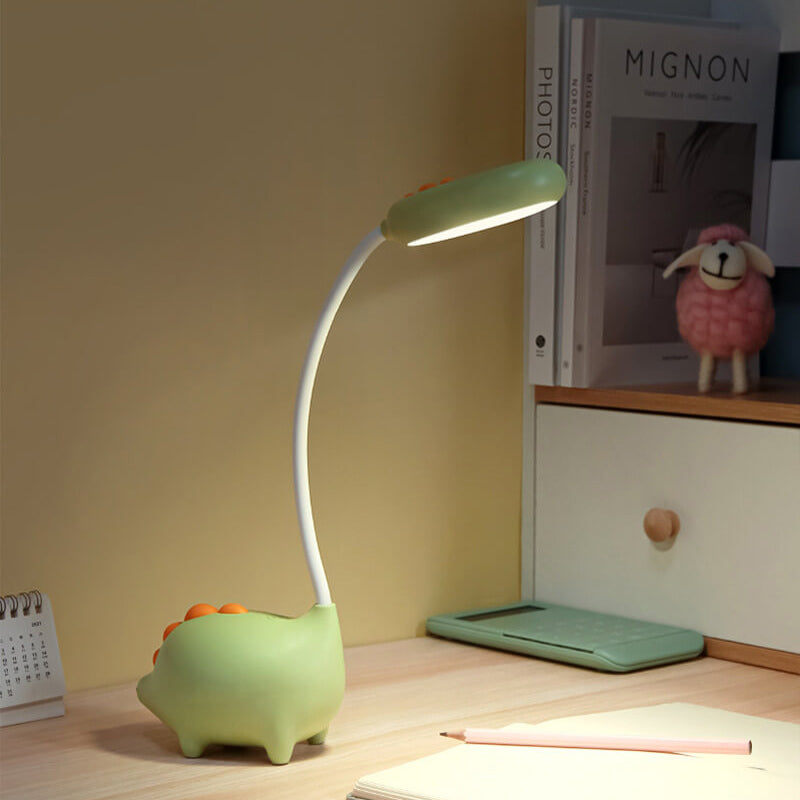 Cartoon Dinosaur LED Desk Lamp Rechargeable Night Light