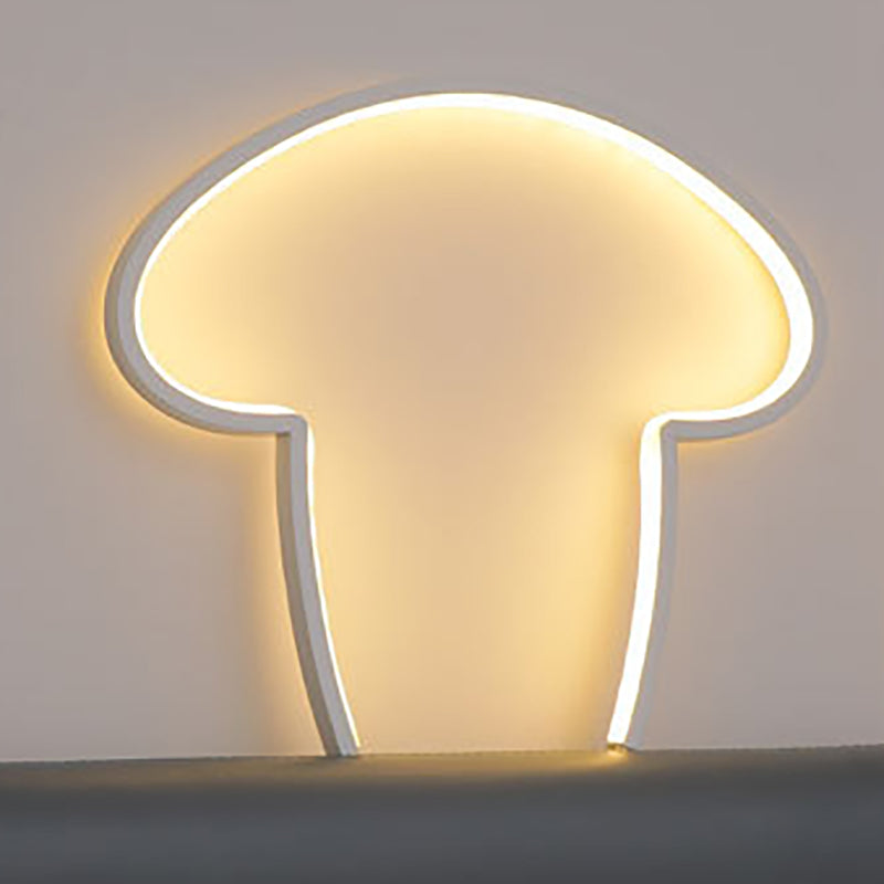 Contemporary Creative Line Mushroom Aluminium Silicone USB LED Table Lamp for Bedroom