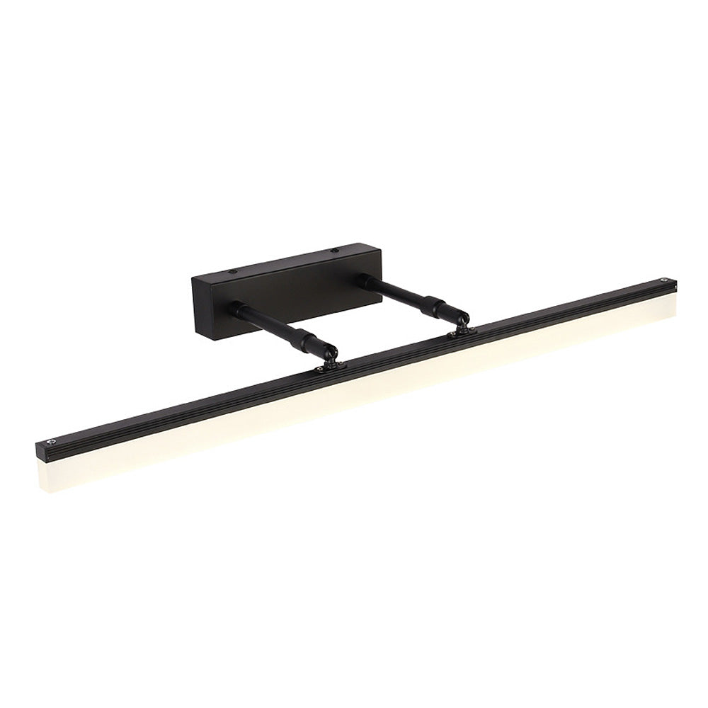 Black Modern Metal LED Wall Light For Bathroom