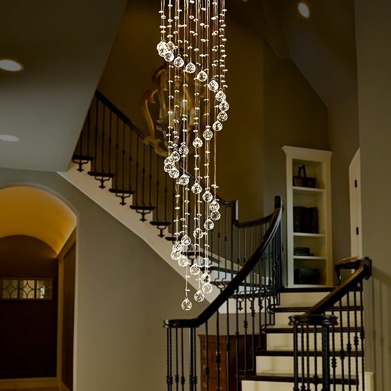 Spiral Raindrop Chandelier - Raindrop Crystal Chandelier