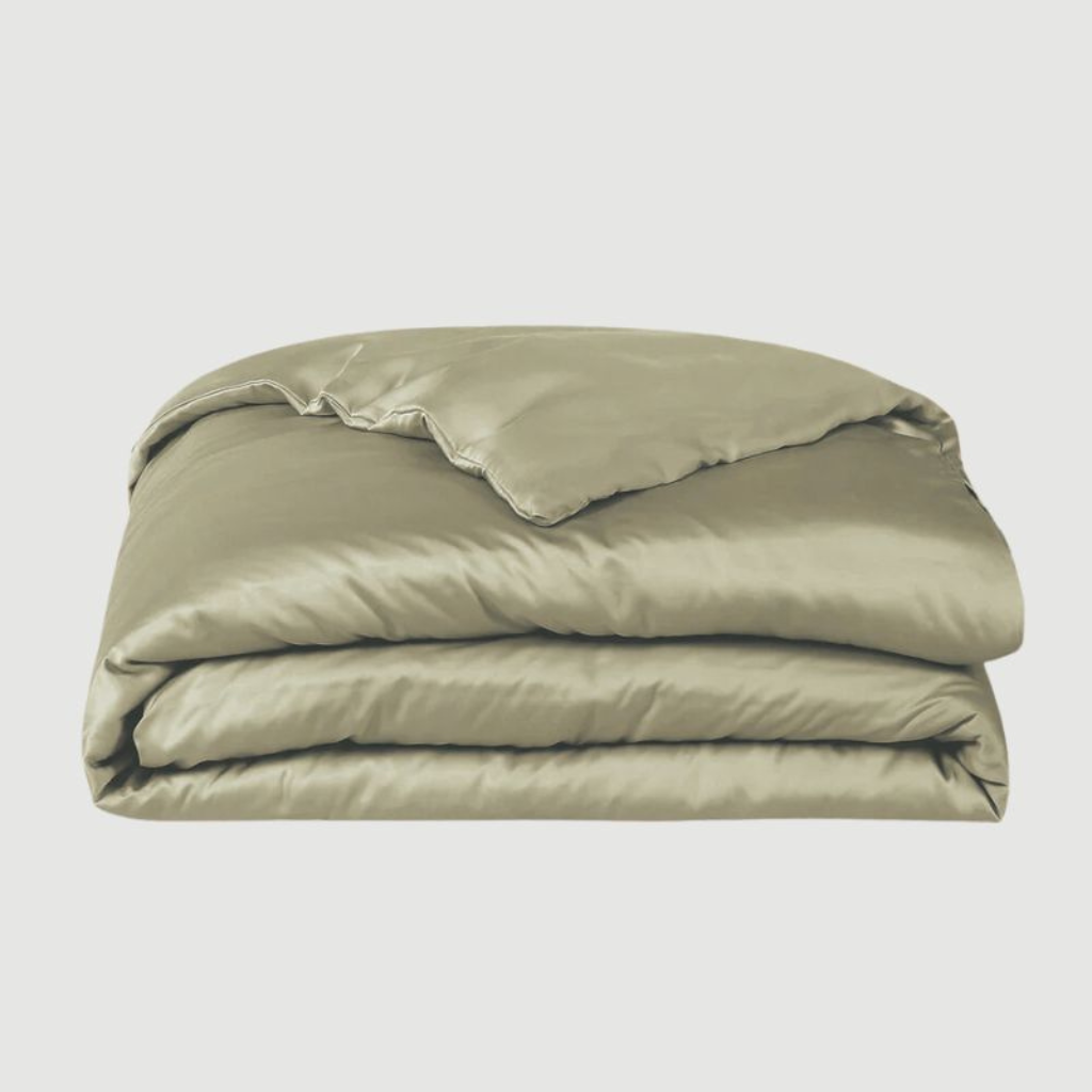 Illumina Home – Olive Green Eucalyptus Lyocell Duvet Cover