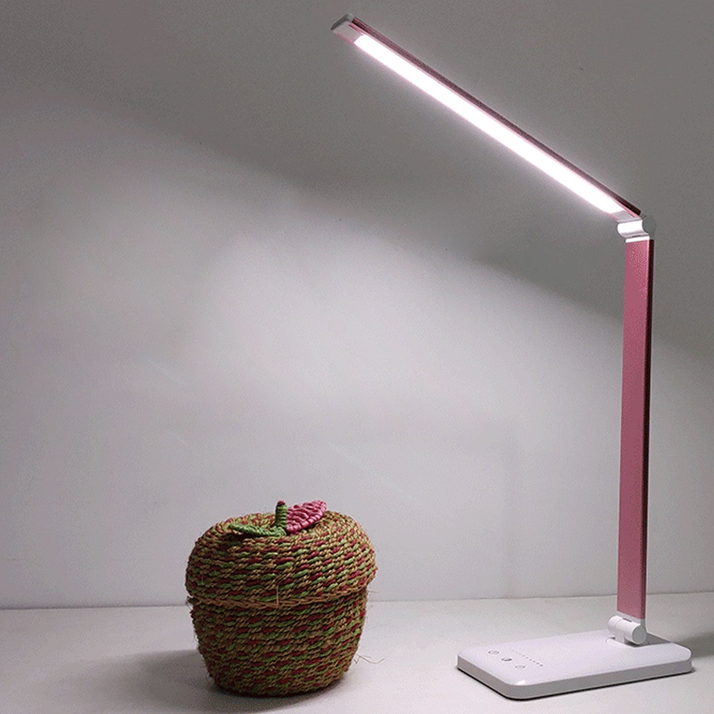 Collapsible Wireless Rechargeable LED Eye Protection Desk Lamp