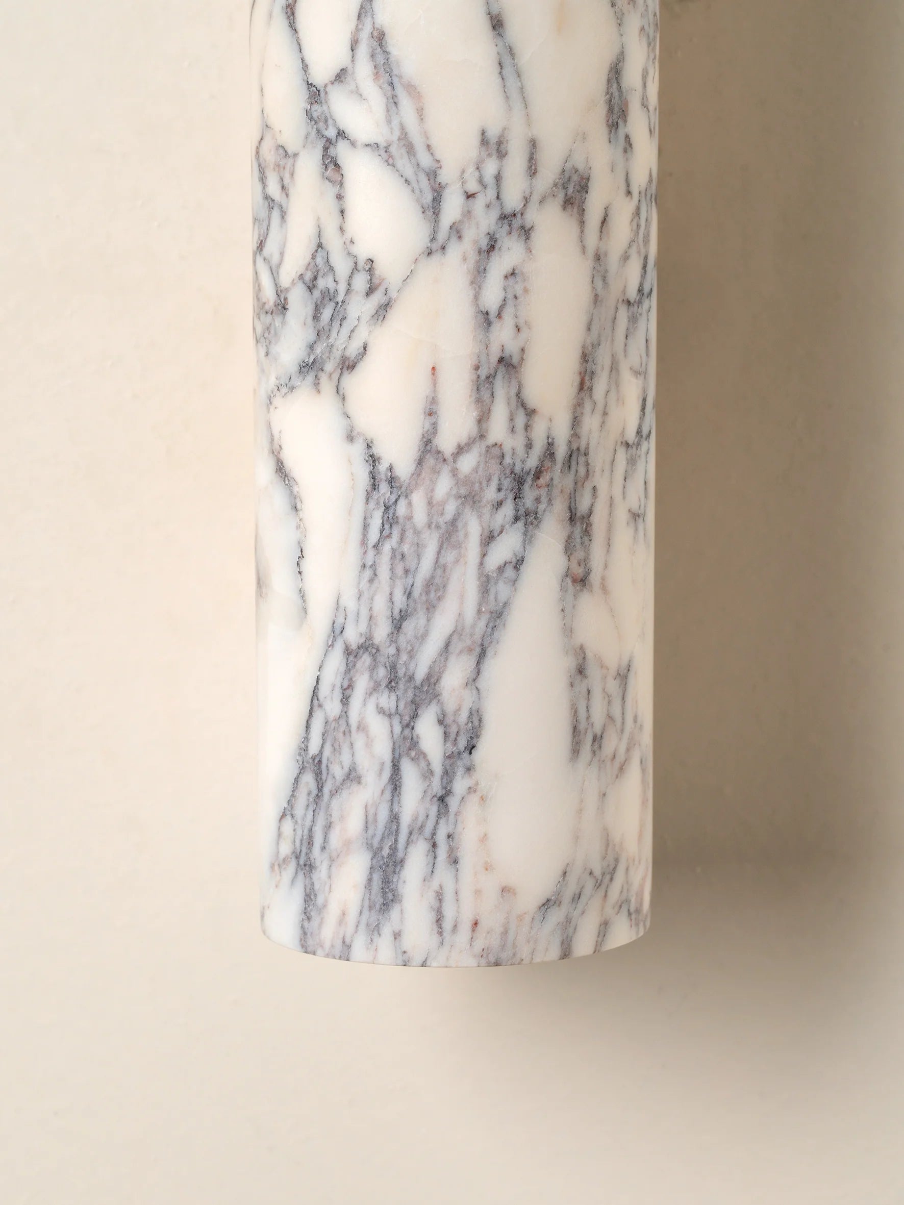 Calla - 2 light Calacatta marble and aged brass wall light