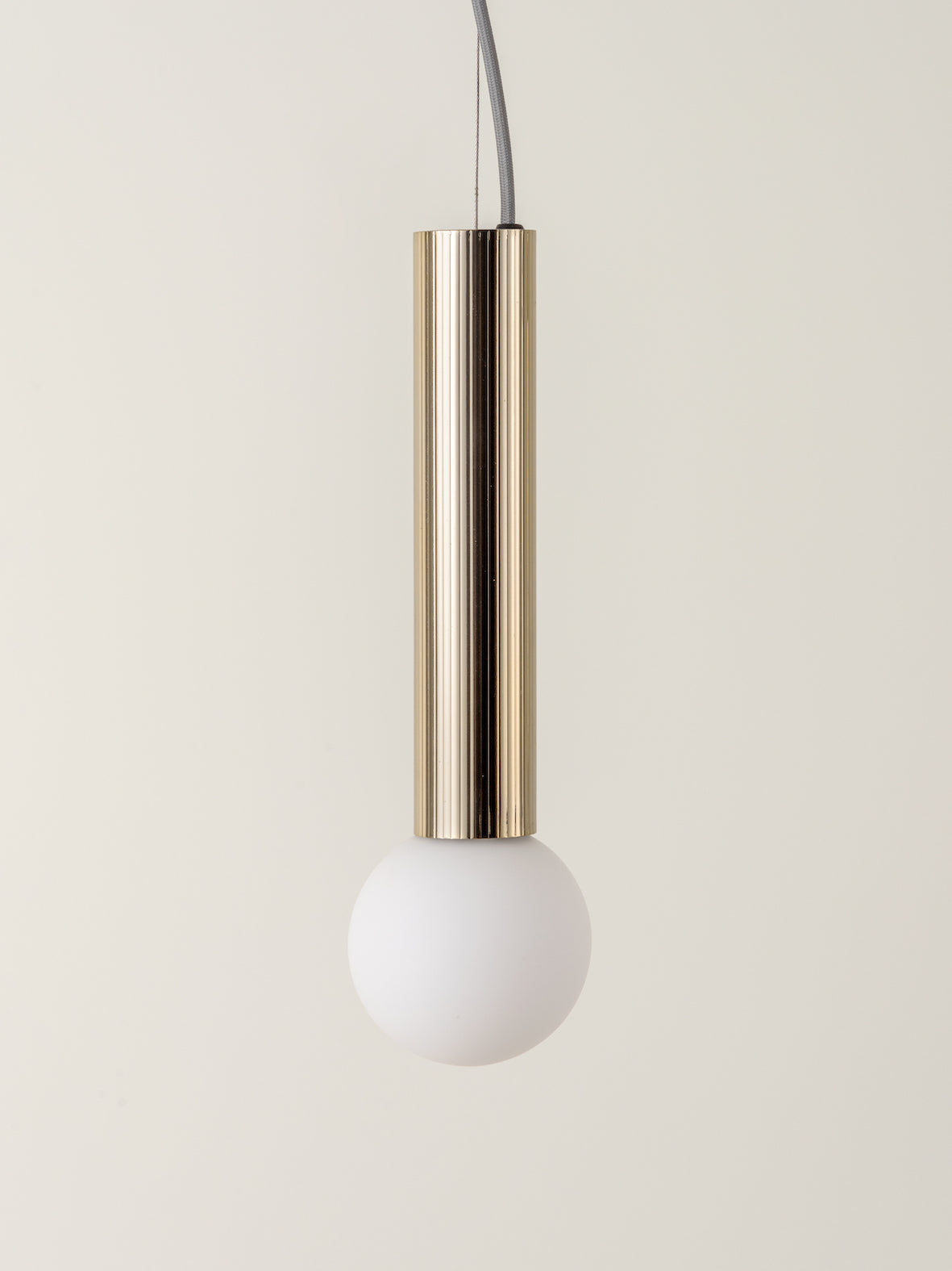 Chubes - 1 light brass ceiling pendant