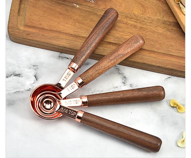 Copper Plated Measuring Set by Tilly