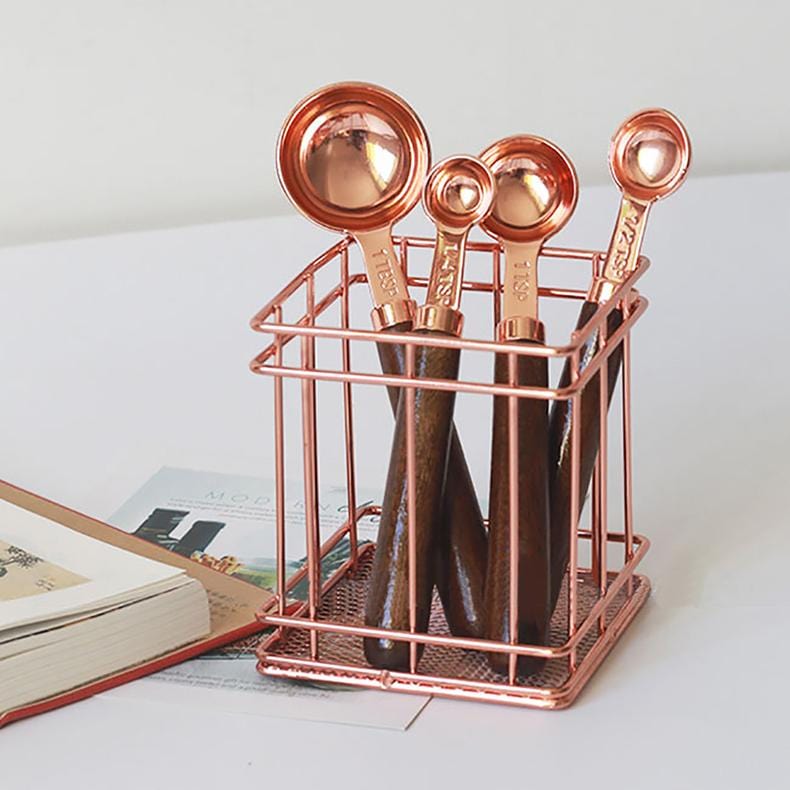 Copper Plated Measuring Set by Tilly