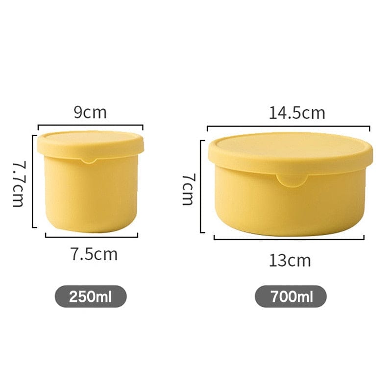 The Modern Series - Round Silicone Food Storage