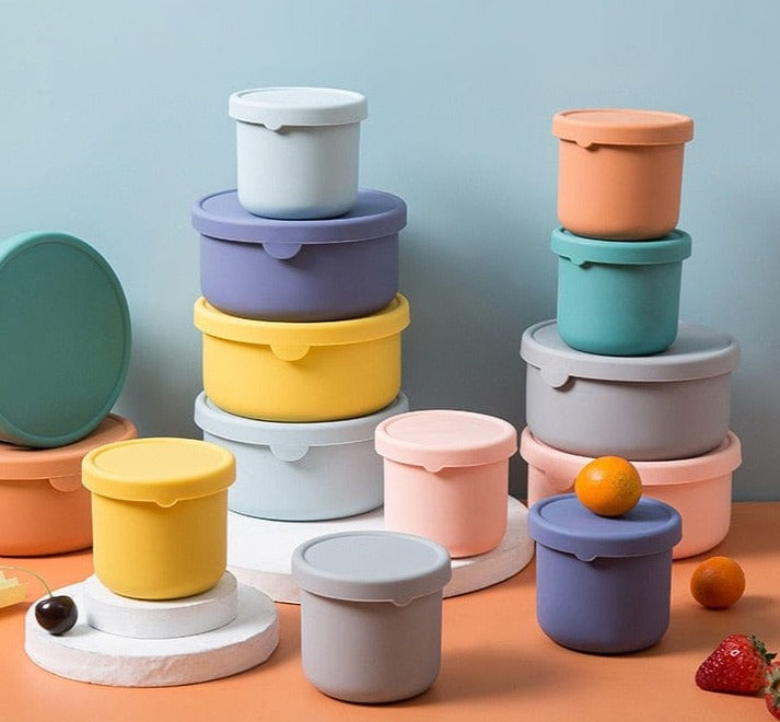 The Modern Series - Round Silicone Food Storage