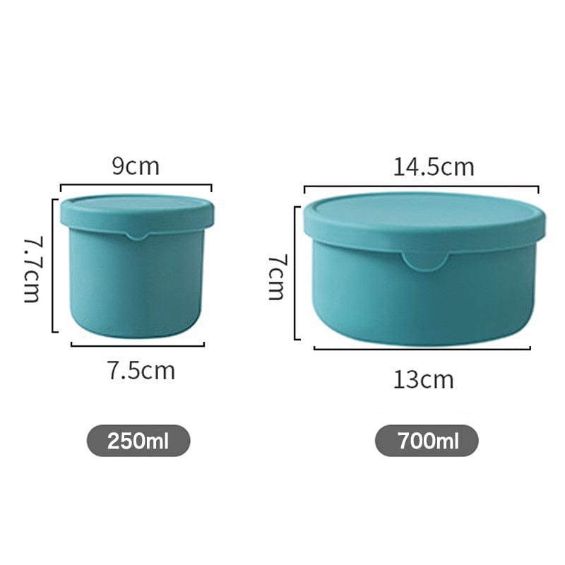 The Modern Series - Round Silicone Food Storage