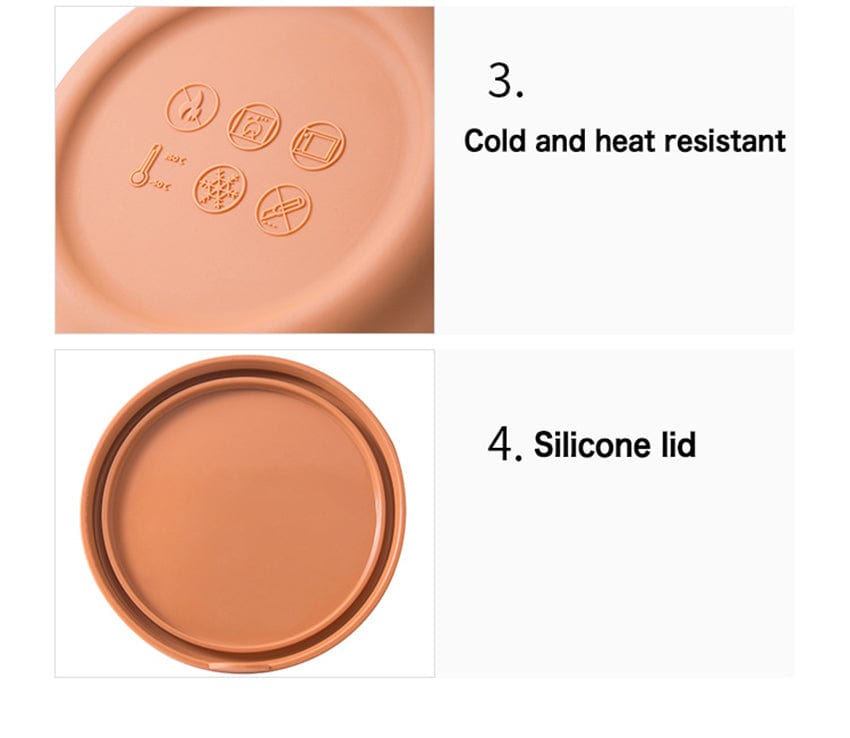 The Modern Series - Round Silicone Food Storage