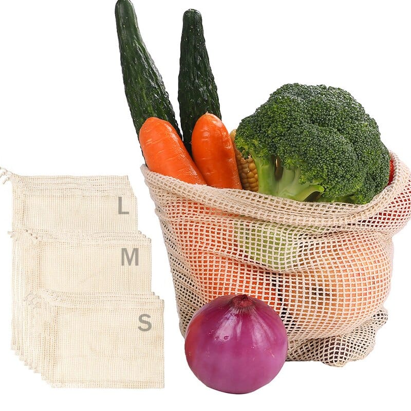 Cotton Mesh Produce Bag