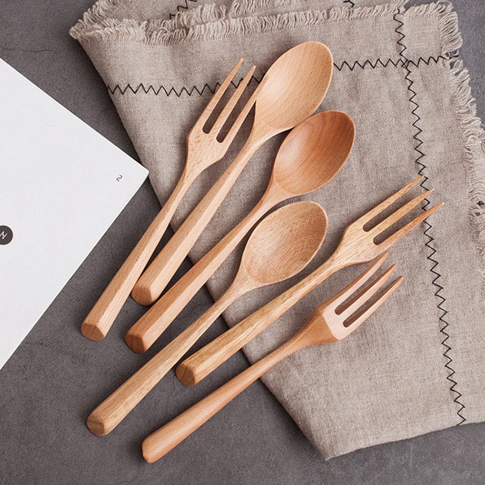 Beech Wood Cutlery