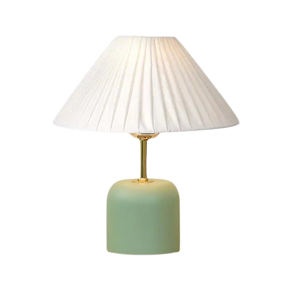 Table Lamp with Fabric Shade