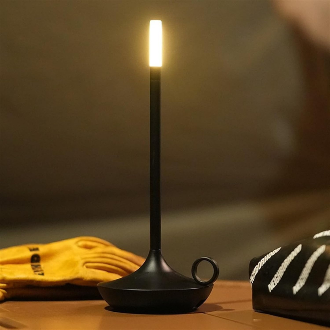 Black Atmospheric Table Lamp