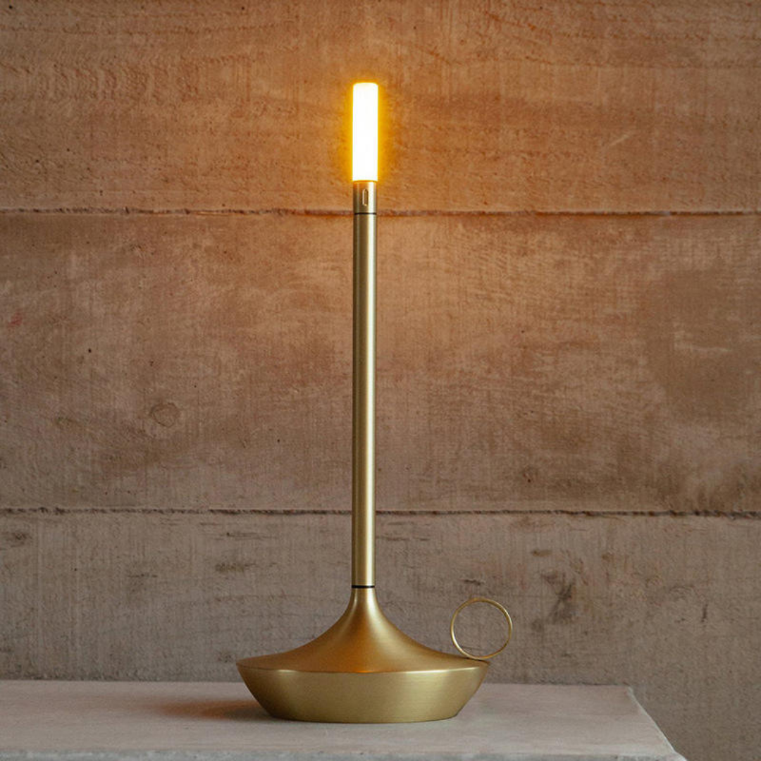 Gold Atmospheric Table Lamp