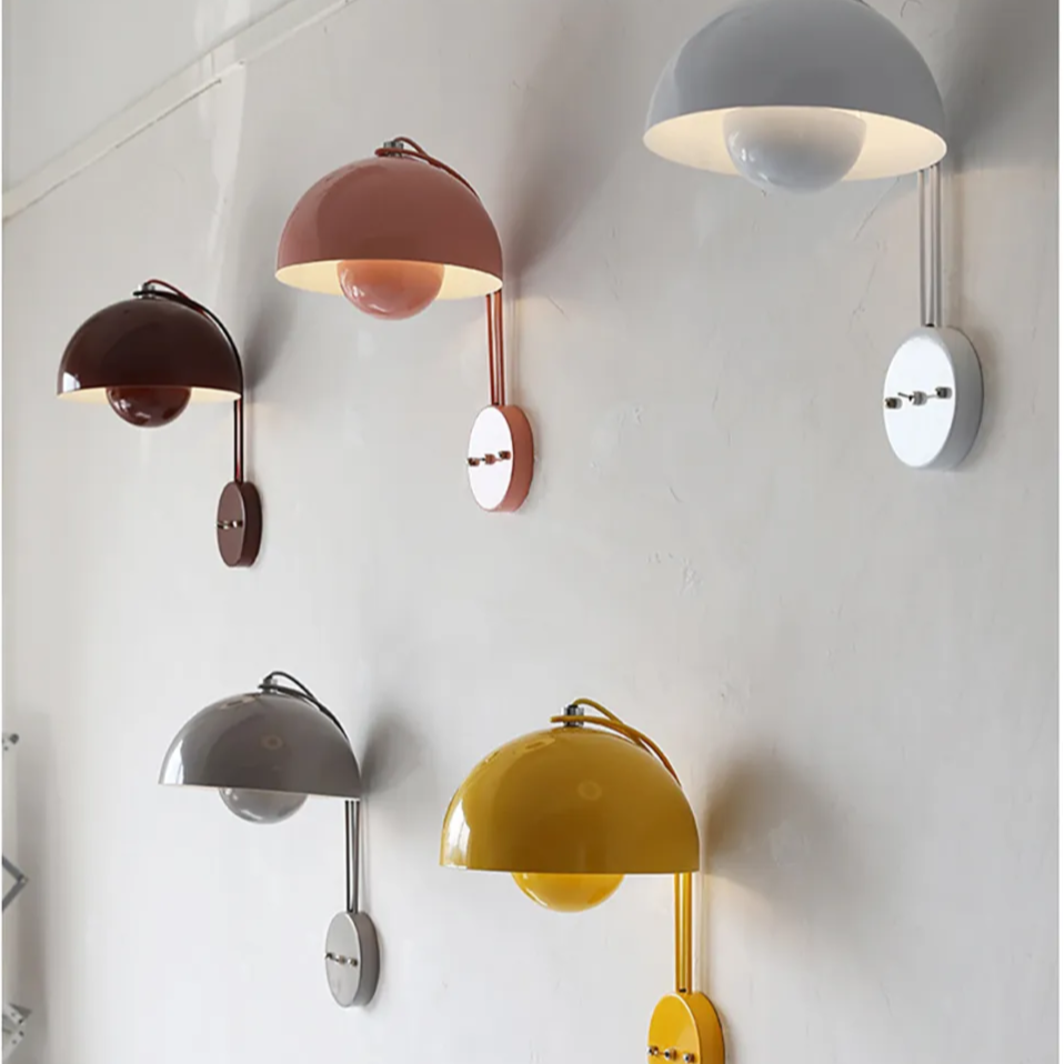 Nordic Mushroom Wall Lamp