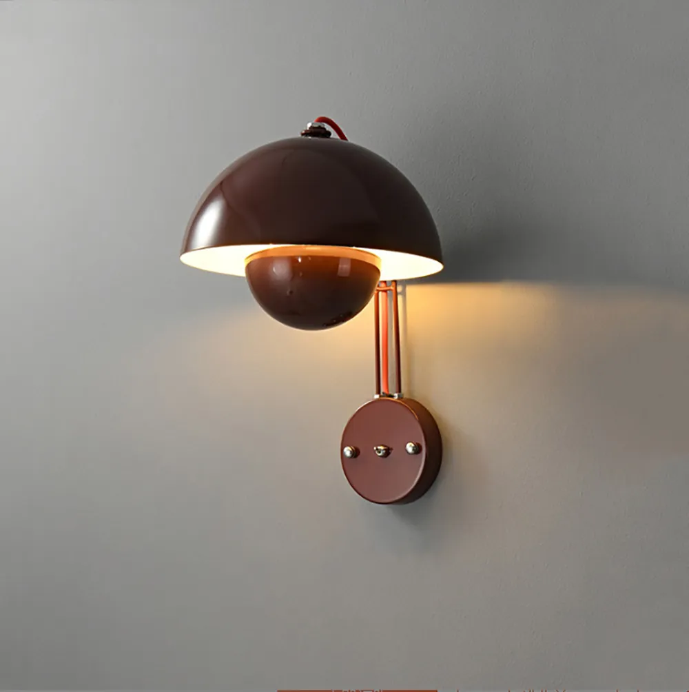 Nordic Mushroom Wall Lamp