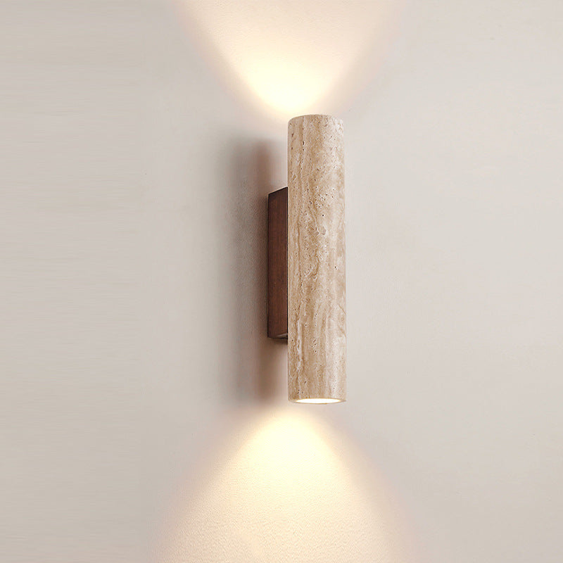 Travertine Wall Lamp