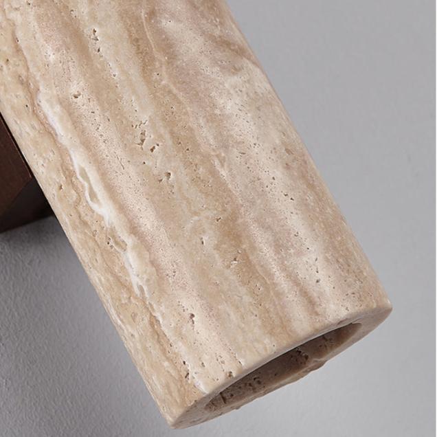 Travertine Wall Lamp