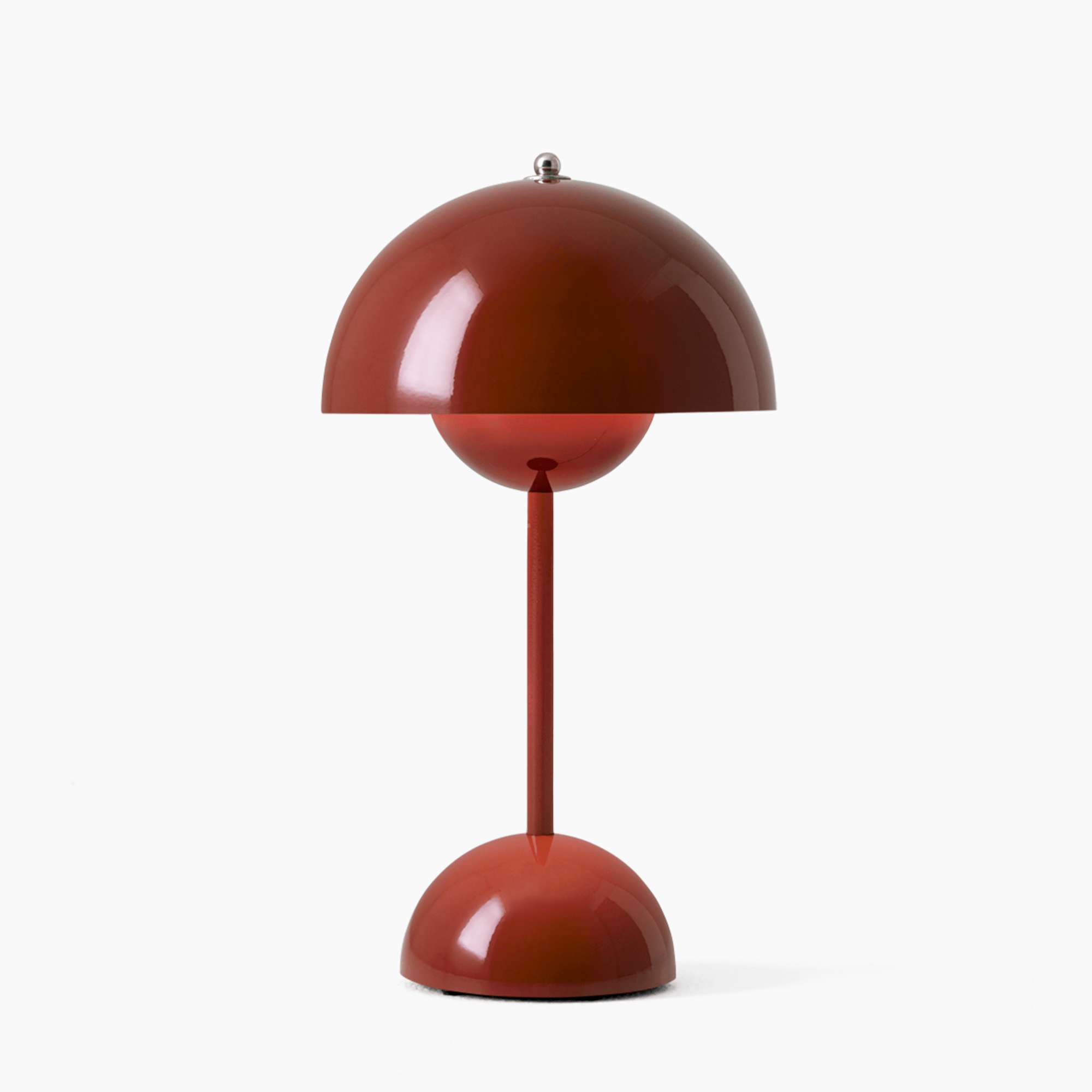 Red LED Table Lamp