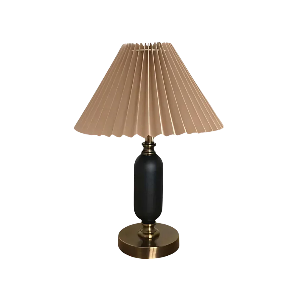 Black Caviar Reflection Table Lamp