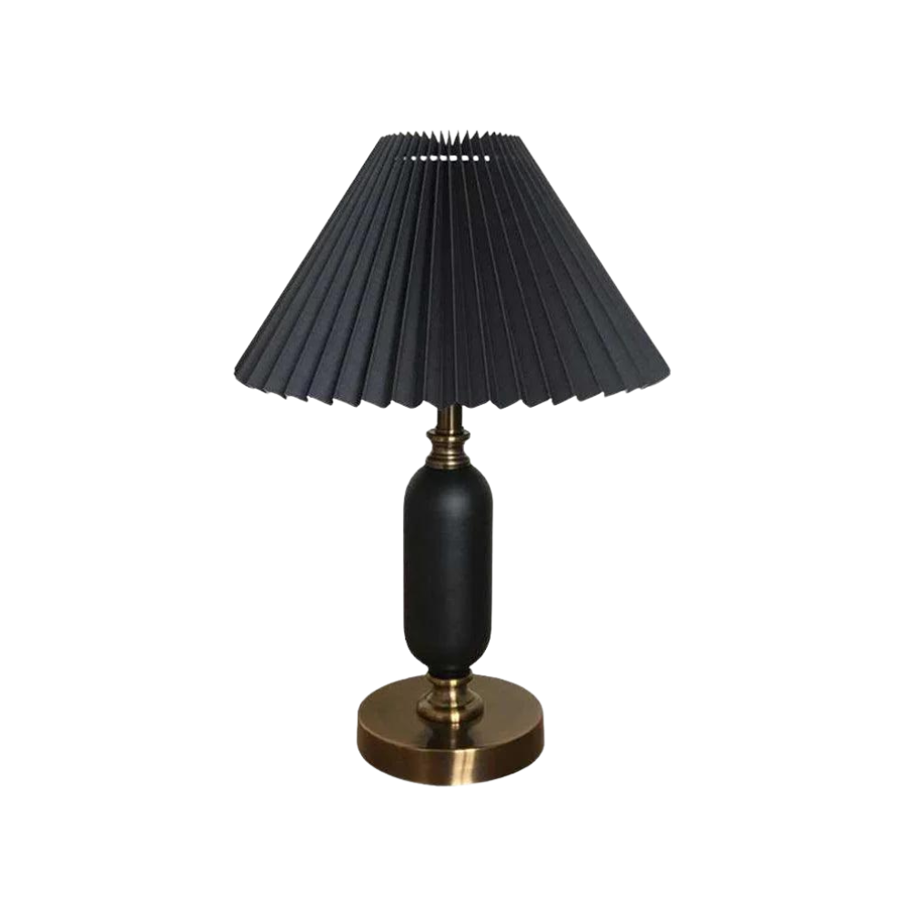 Black Night Reflection Table Lamp