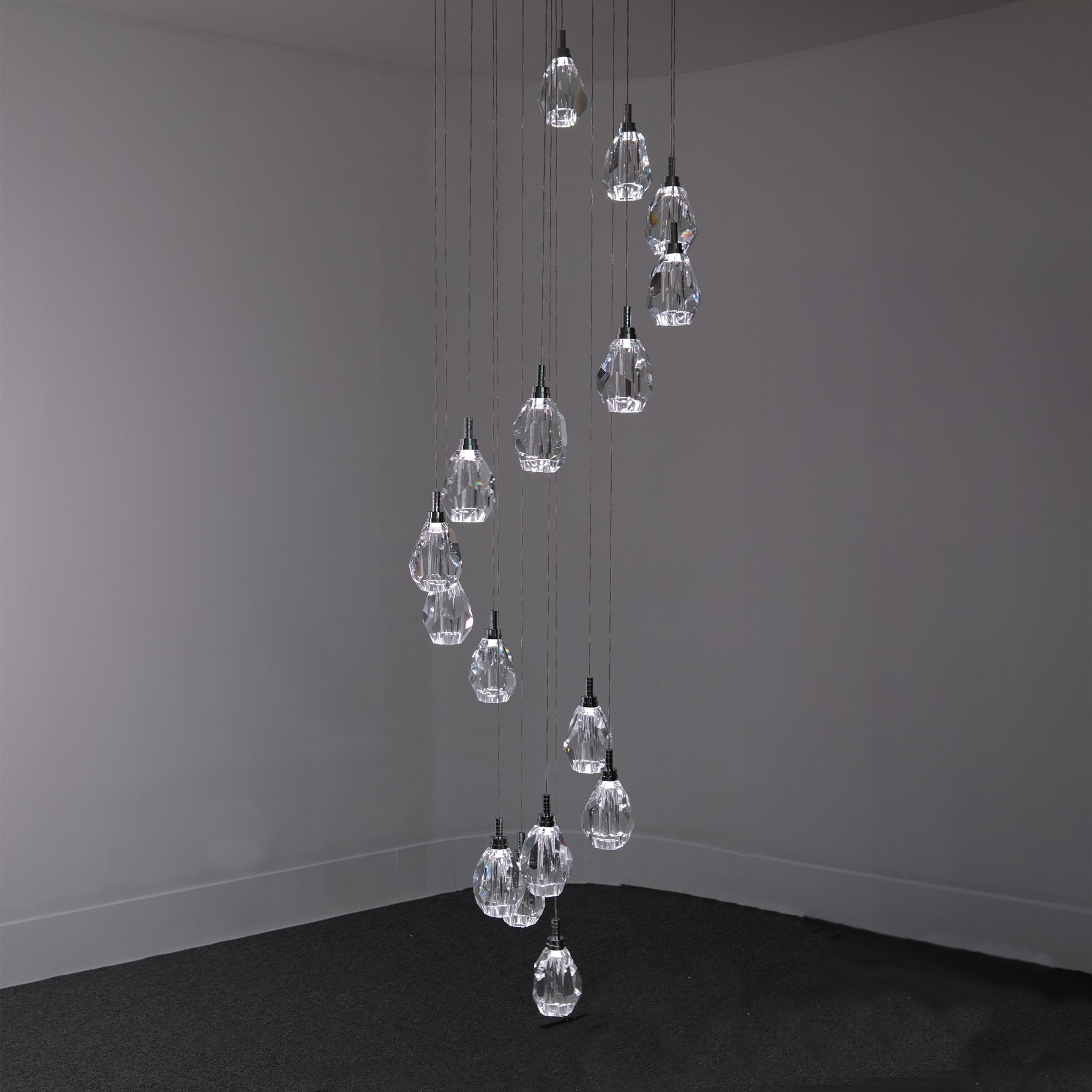 Luxe Crystal Chandelier