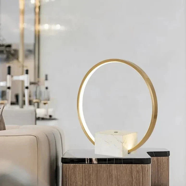 Marble Table Lamp