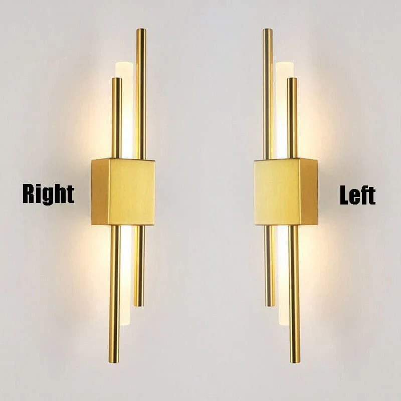 Gold Wall Lamp