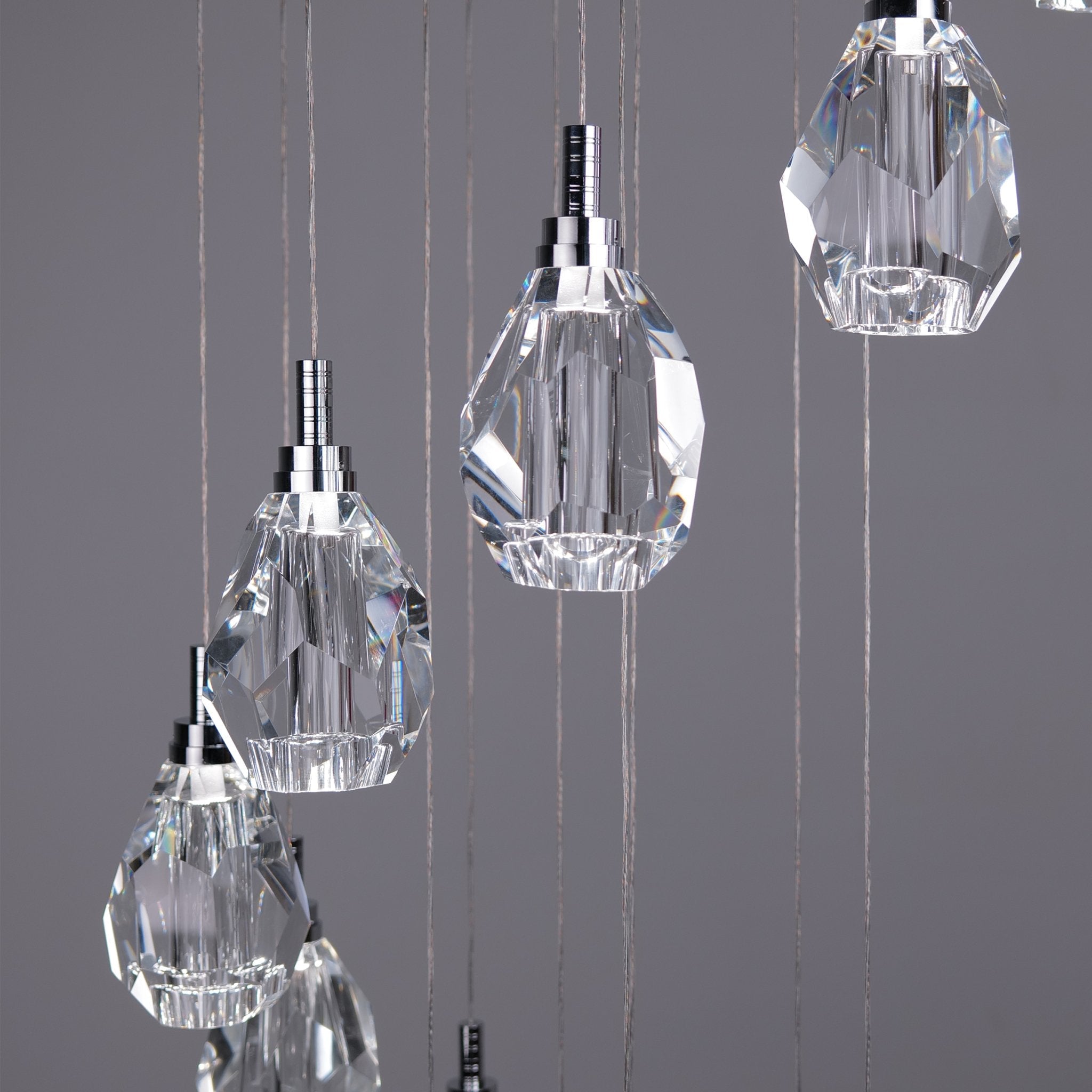 Luxe Crystal Chandelier