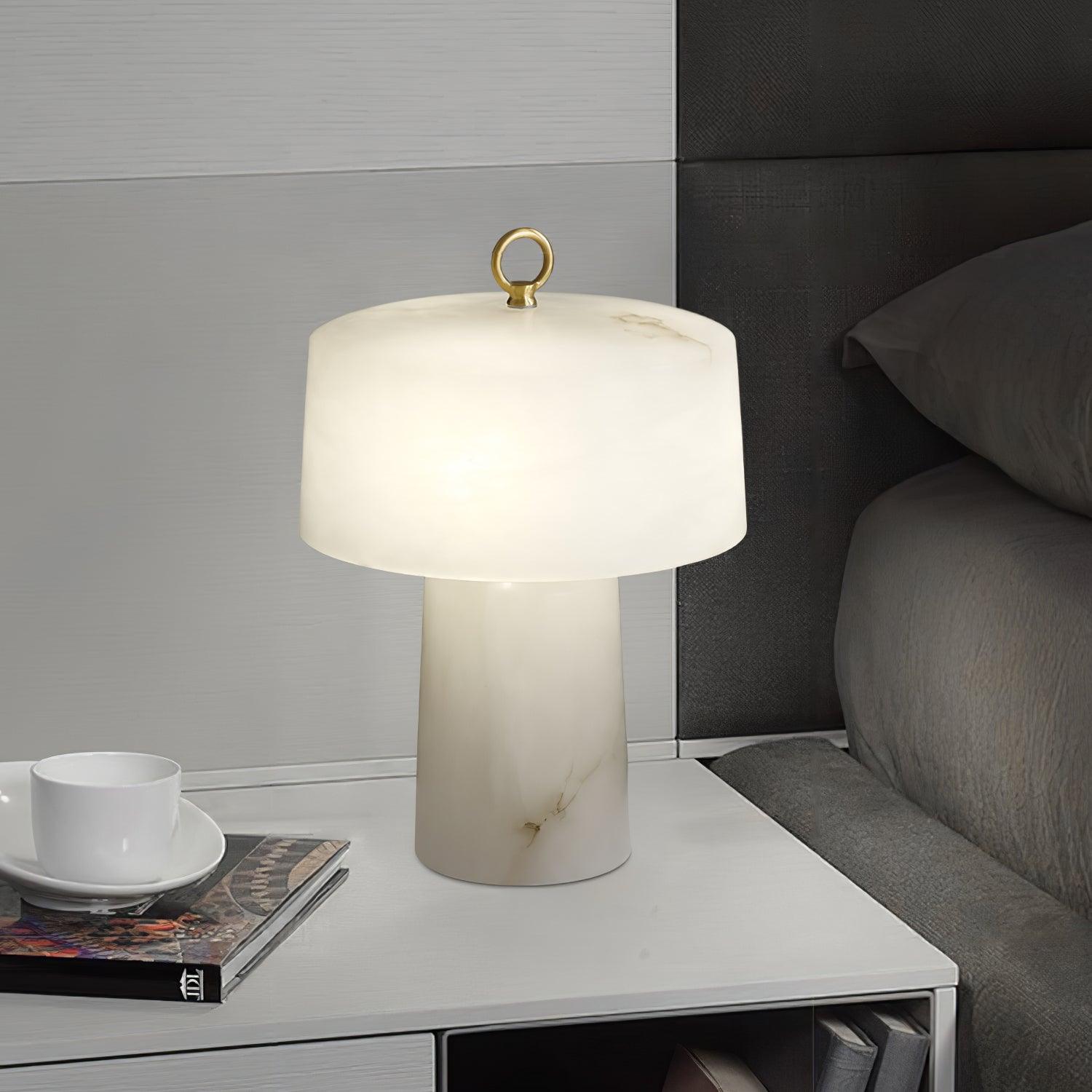 Aogashima Alabaster Table Lamp