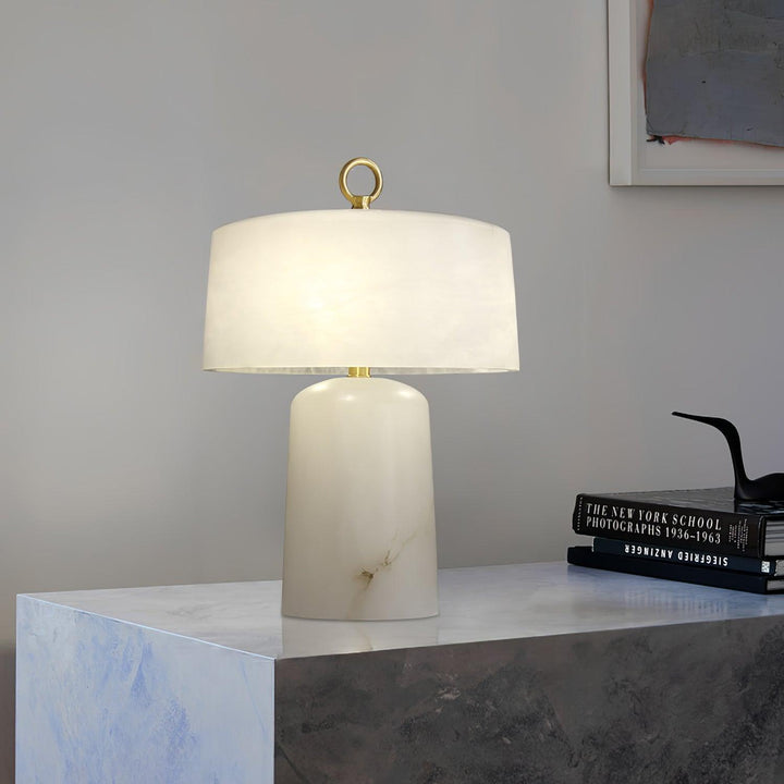 Aogashima Alabaster Table Lamp