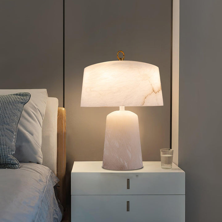 Aogashima Alabaster Table Lamp