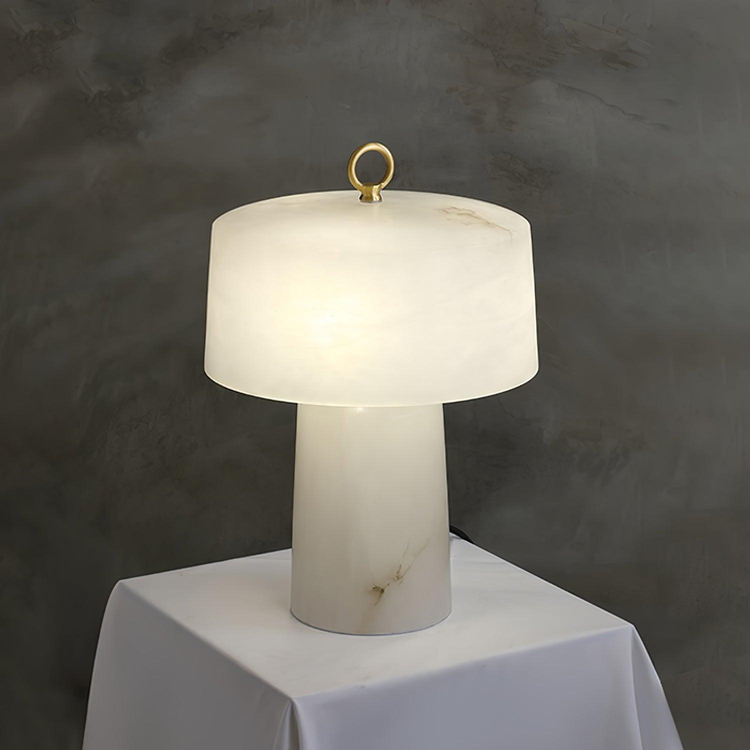 Aogashima Alabaster Table Lamp