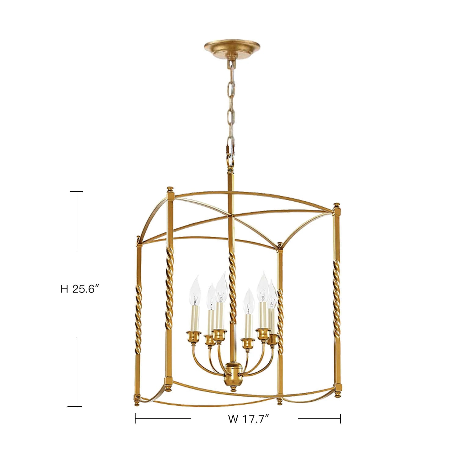 Modern Industry Lantern Geometric Chandelier