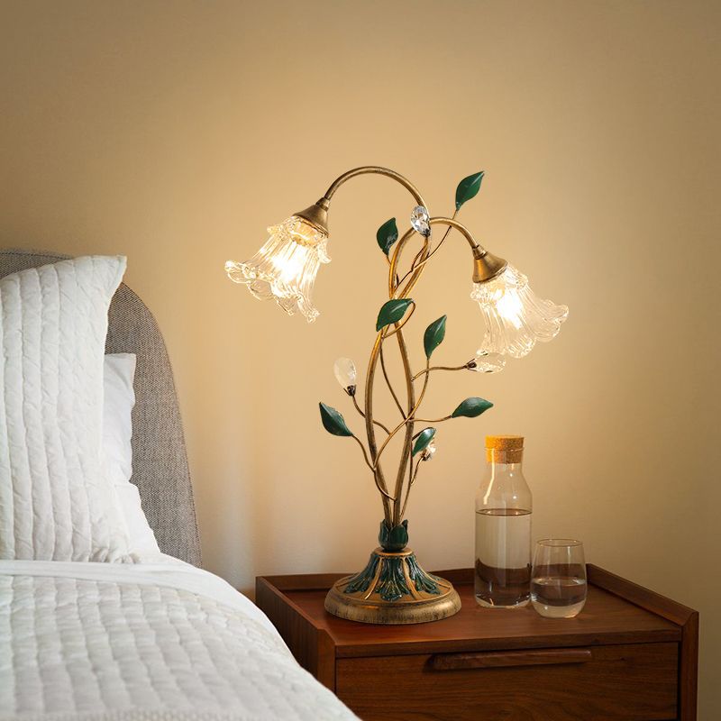 Belle French Flower Table Lamp – Stylish Decorative Lighting for Home