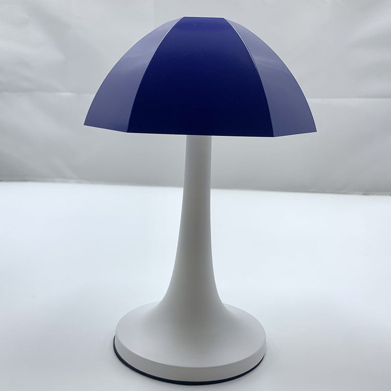 Contemporary Creative Iron Mushroom PE LED USB Table Lamp