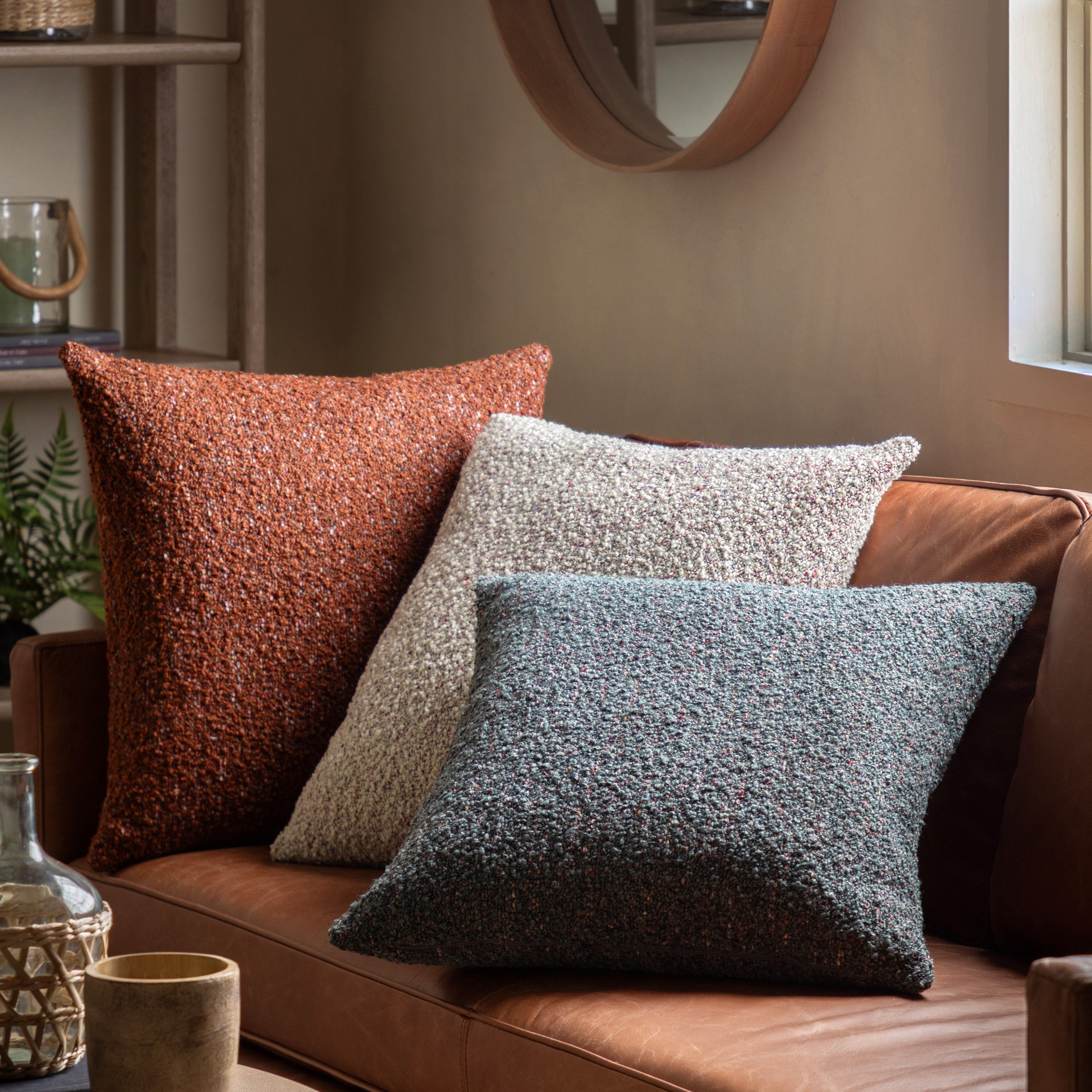 Textura Soft Boucle Cushion