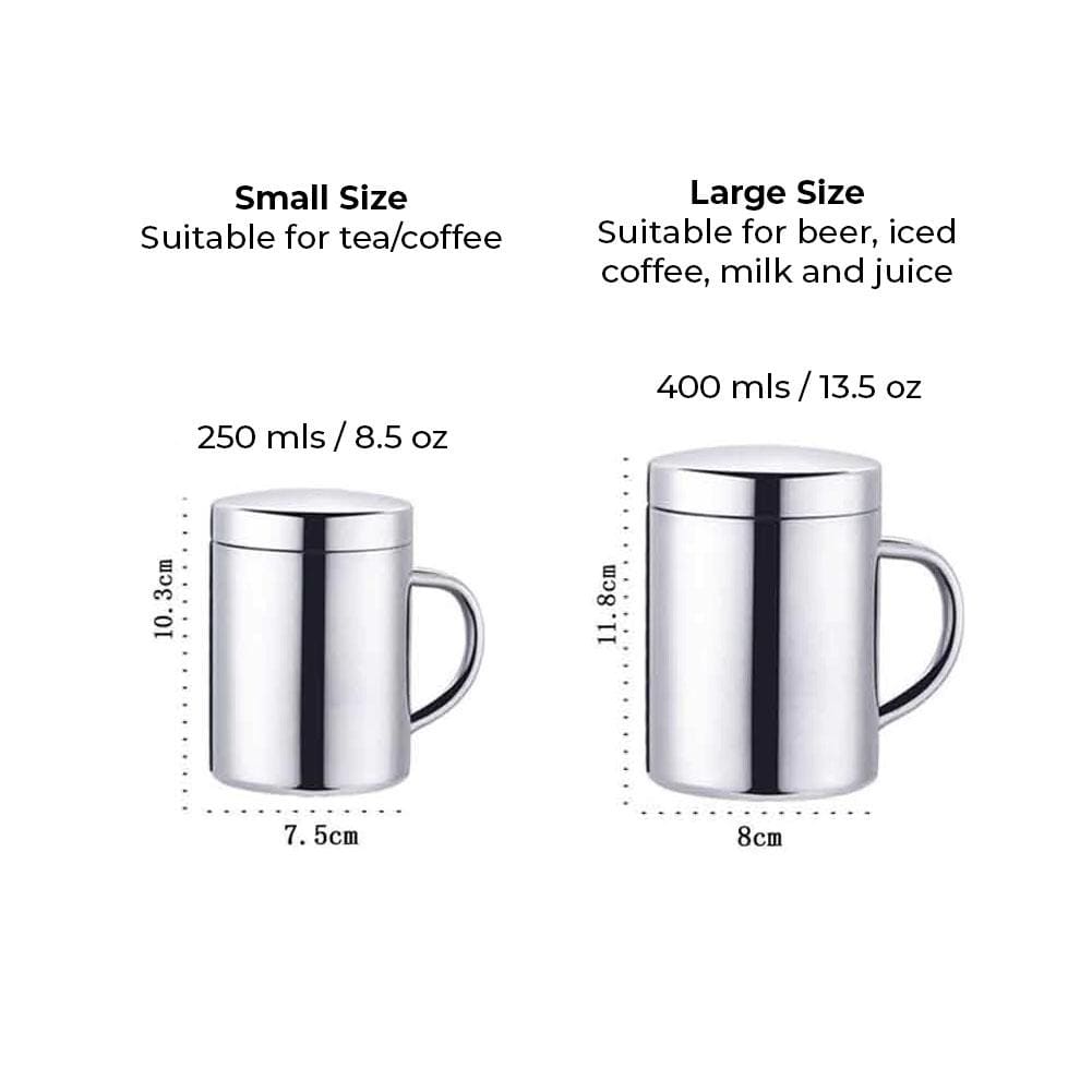 The Ellie - Stainless Steel Coffee Mug