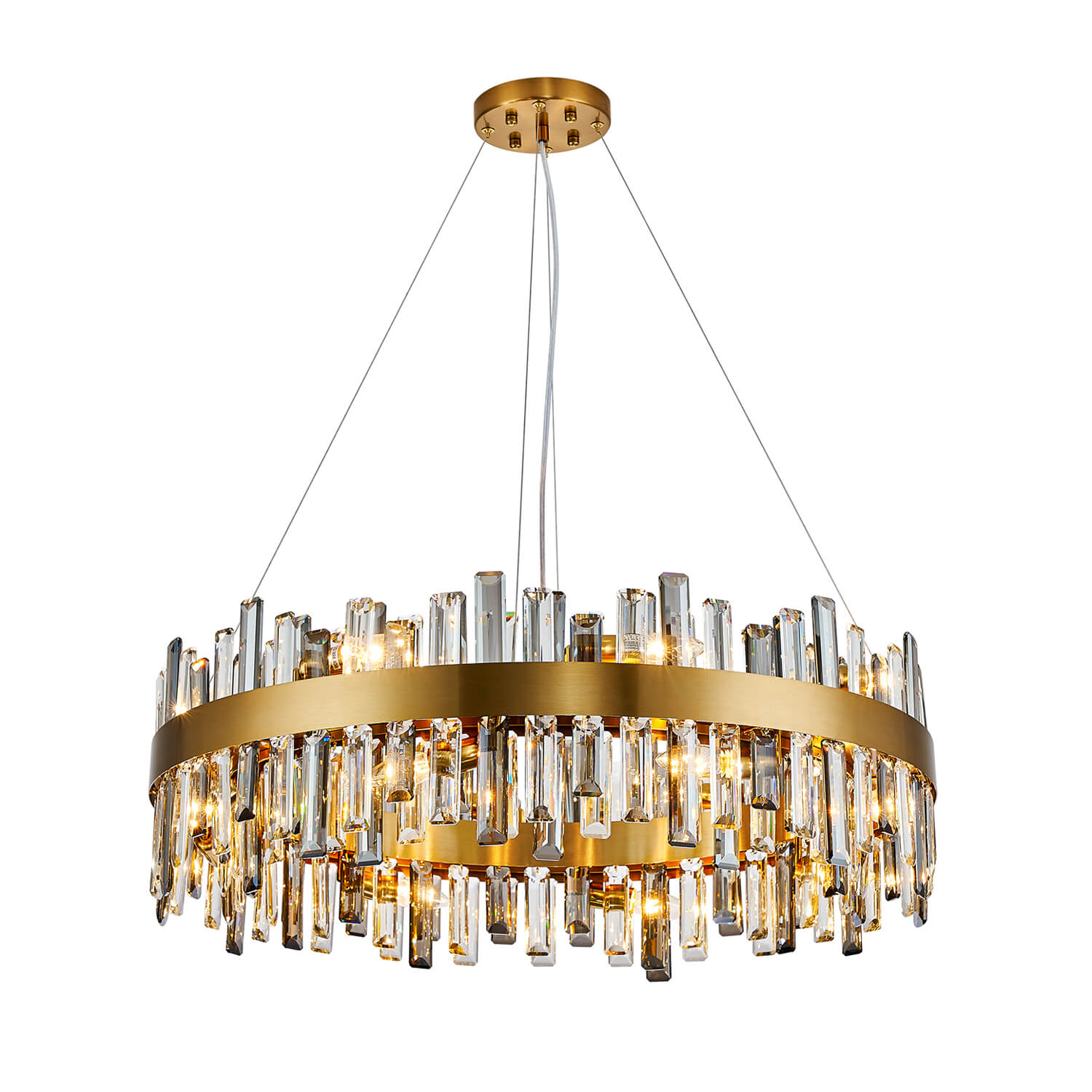 Alora Luxury Glod Crystal Chandelier