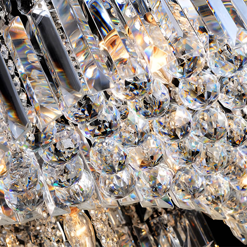 Elegant Moons and Stars Crystal  Chandelier - Ceiling Light