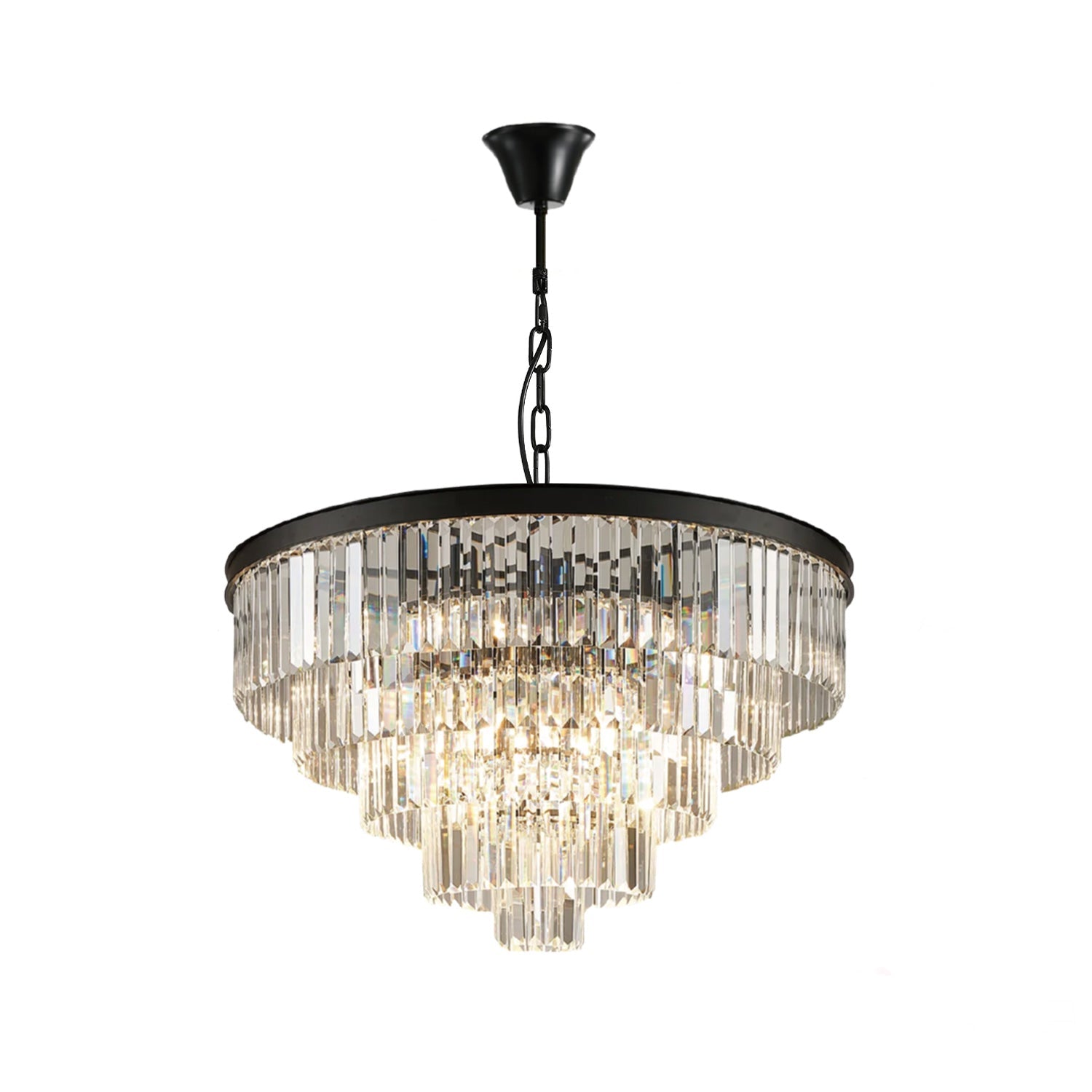 Five & Seven Tiers Crystal Chandelier - Pendant Light