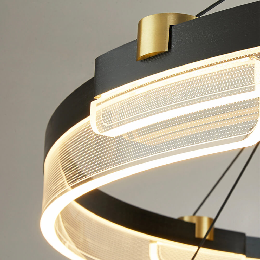 One Ring & Two Rings Pendant Light Fixture