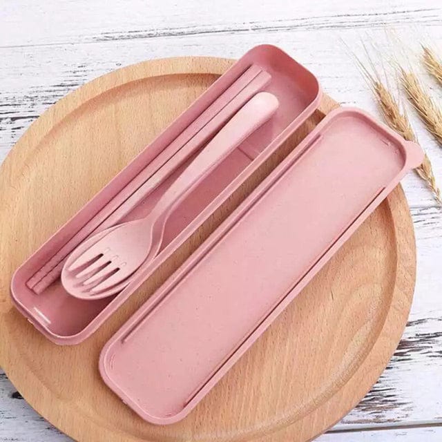 Wheat Straw Picnic Cutlery