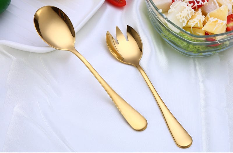 Stainless Steel Salad Serving Set