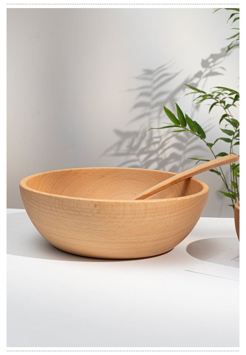 Beech Wood Salad Bowl