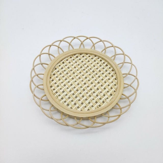 Rattan Coaster