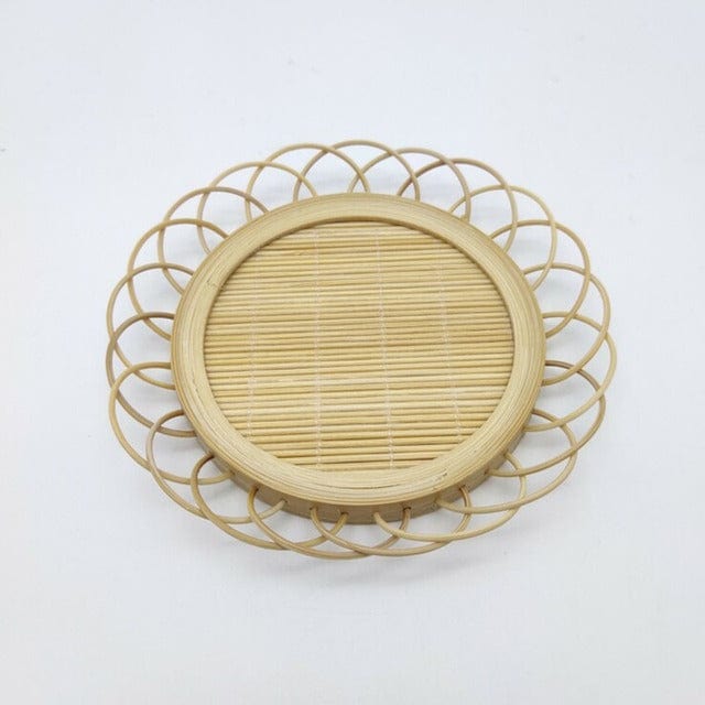 Rattan Coaster